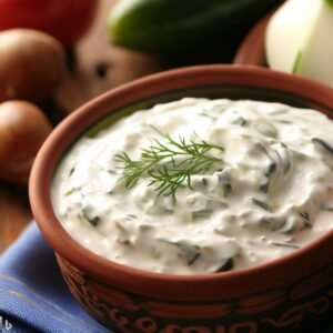 Tzatziki Grego: O Refrescante Molho de Iogurte e Pepino