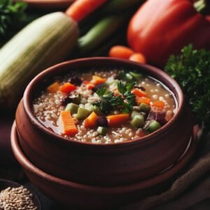 Sopa de Legumes com Quinoa: O Segredo para Perder Peso!