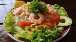 Salada de Camarão e Abacate: Luxo e Magreza na sua Mesa!