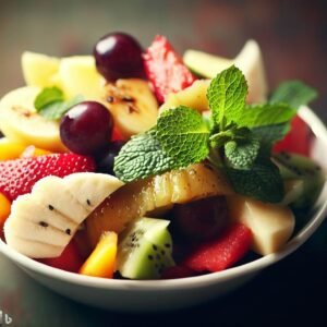 Salada de Frutas com Hortelã: Refresque-se e Derreta Gordurinhas!