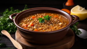 Sopa de Lentilha com Legumes: Sustância e Perda de Peso!