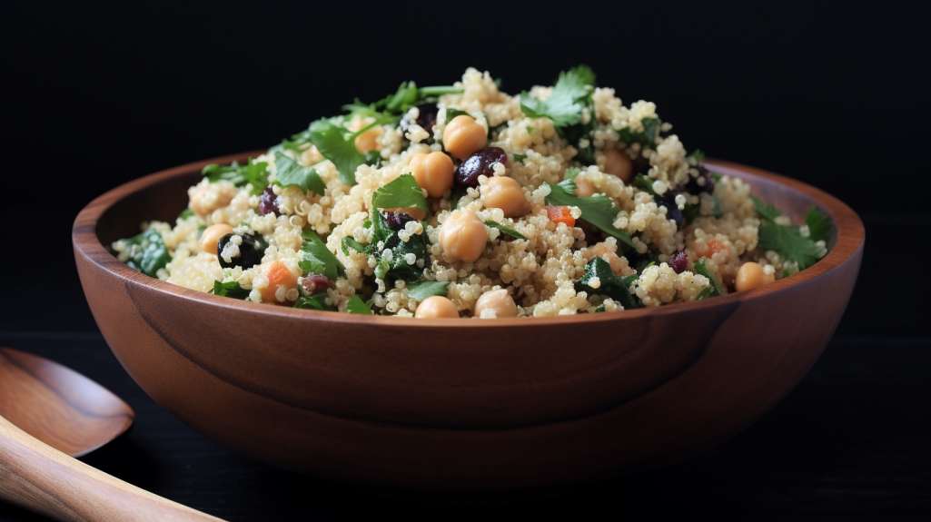 Salada de Quinoa e Grão-de-Bico: O Combo Mágico do Emagrecimento!