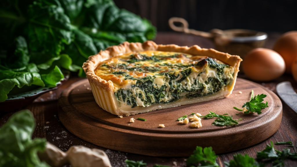 Quiche de Espinafre: Saboreie e Perca Medidas Rapidamente!