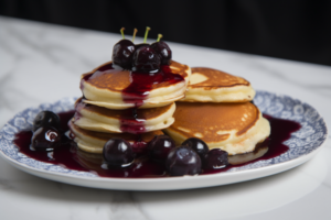 Panquecas Americanas com Xarope de Bordo: Café da Manhã Perfeito!